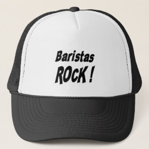 Baristas Felsen! Hut Truckerkappe