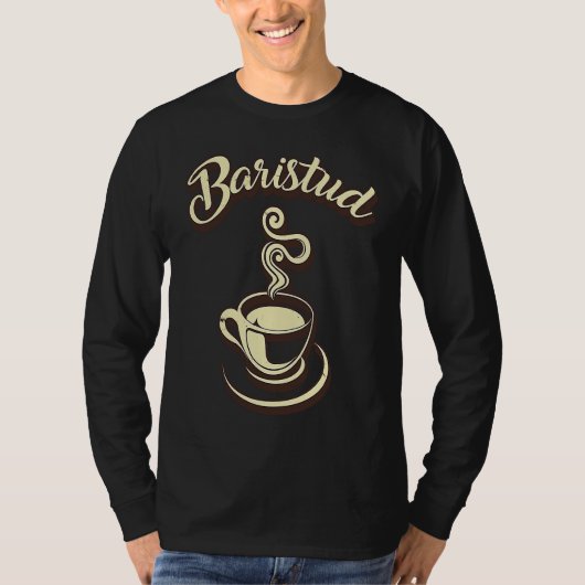Baristud Barista Cafe T-Shirt (Vorderseite)