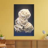 Baritkristalle mit Gypsum, Norman, Oklahoma, USA Leinwanddruck (Insitu (Wohnzimmer))