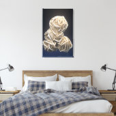 Baritkristalle mit Gypsum, Norman, Oklahoma, USA Leinwanddruck (Insitu (Schlafzimmer))