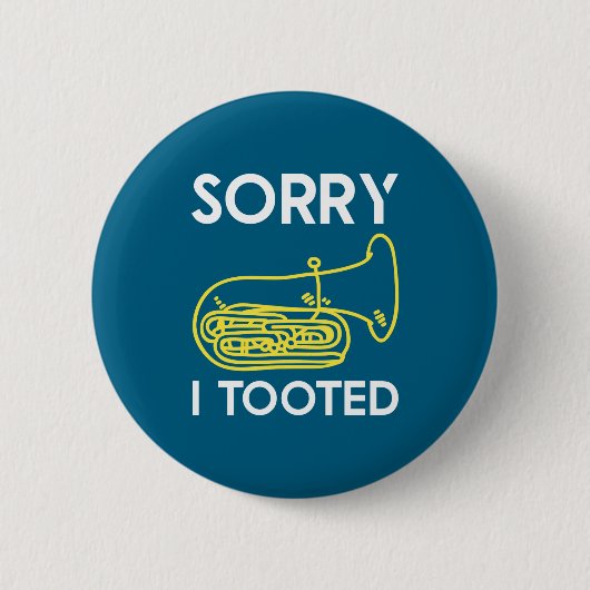 Bariton Definition Lustiger Orchester Sänger Button (Vorderseite)