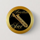 BARITON-SAXOPHON BUTTON (Vorderseite)