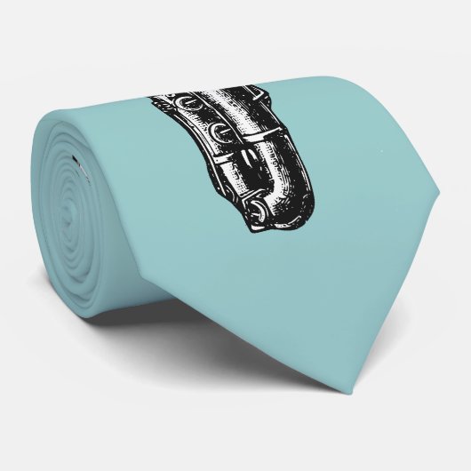 Bariton-Saxophon Krawatte (Gerollt)