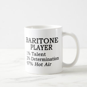 Bariton-Spieler-Heißluft Kaffeetasse