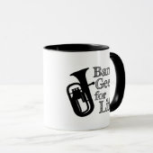 Baritone Band Geek Tasse (VorderseiteRechts)