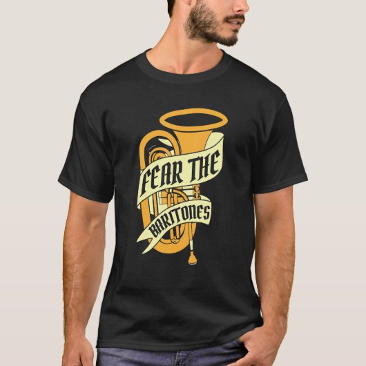 Baritone Bass Euphonium 1 T-Shirt (Vorderseite)