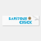 Baritone Chick Autoaufkleber (Vorne)
