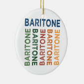 Baritone Colorful Keramikornament (Rechts)