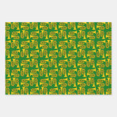 Baritone Crosshatch Geschenkpapier Set (Vorderseite 3)