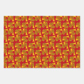 Baritone Crosshatch Geschenkpapier Set (Vorderseite 2)