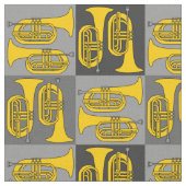 Baritone Crosshatch Stoff (Nahaufnahme)