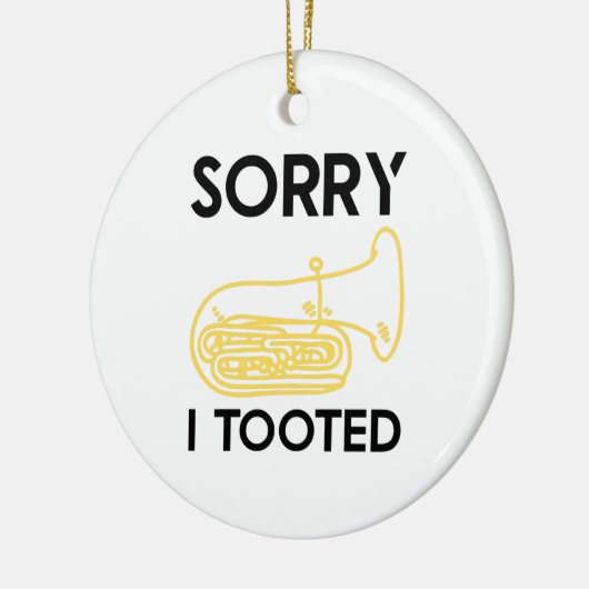 Baritone Definition Funny Orchestra Singer Keramik Ornament (Links)