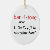 Baritone Definition Keramik Ornament (Rechts)