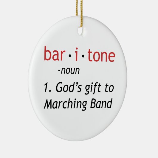 Baritone Definition Keramik Ornament (Rechts)