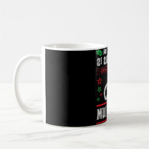 Baritone Euphonium Ugly Christmas Sweater Style Kaffeetasse
