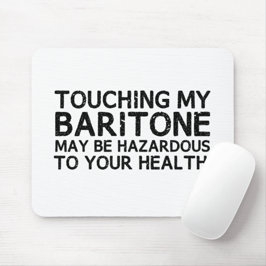 Baritone Hazard Mousepad (Mit Mouse)