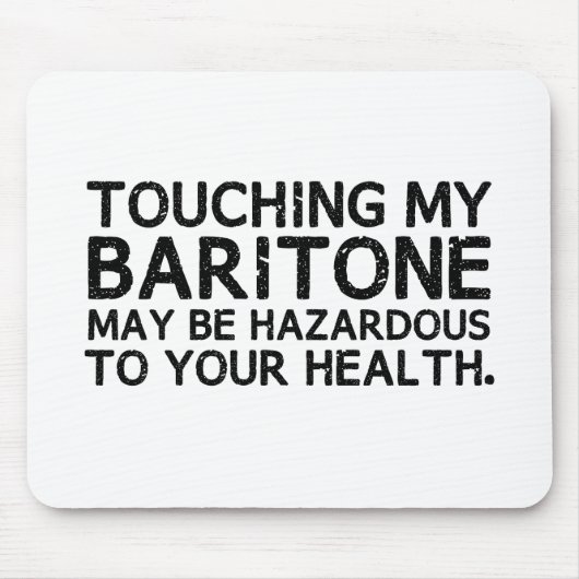 Baritone Hazard Mousepad (Vorne)