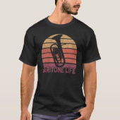 Baritone Horn Euphonium Baritone Player T-Shirt (Vorderseite)