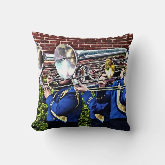 Baritone Hörner und Trombone Kissen (Vorderseite)