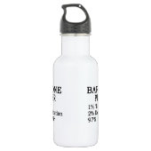 Baritone Hot Air Edelstahlflasche (Rückseite)