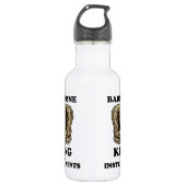 Baritone King of Instruments Edelstahlflasche (Vorderseite)