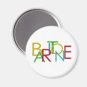 Baritone Letters Magnet (Vorderseite/Rückseite)