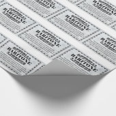 Baritone Lizenz Geschenkpapier (Ecke)