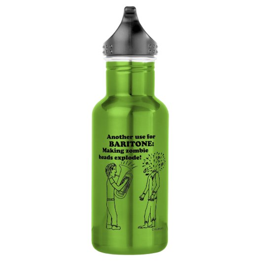 Baritone macht Zombies explodieren Edelstahlflasche (Rechts)