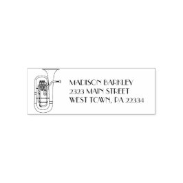 Baritone Music Teacher Permastempel