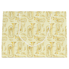 Baritone Musician Band Teacher Große Geschenktasch Geschenktüte