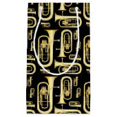 Baritone Musician Band Teacher Medium Geschenktasc Kleine Geschenktüte (Vorderseite)