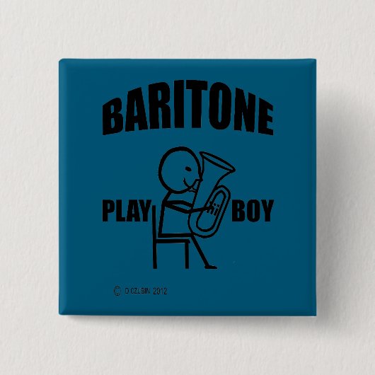 Baritone Play Boy Button (Vorderseite)