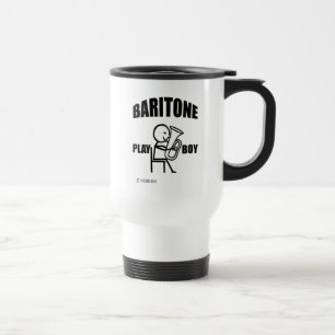 Baritone Play Boy Travel Mug Reisebecher