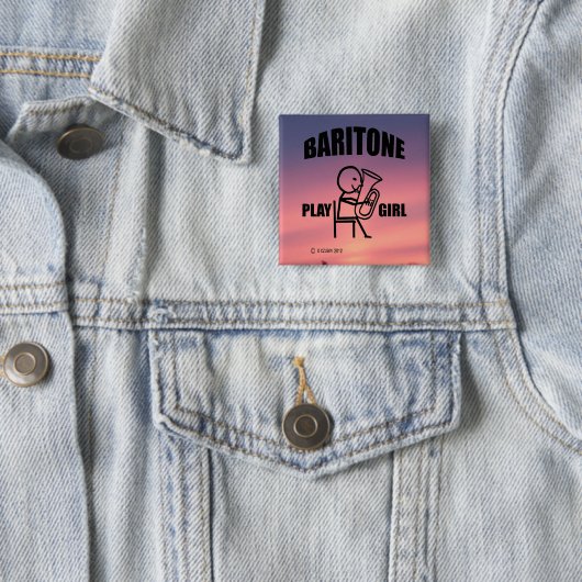 Baritone Play Girl Button (Beispiel)