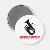 Baritone Representation Magnet (Vorderseite/Rückseite)