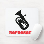 Baritone Representation Mousepad (Mit Mouse)