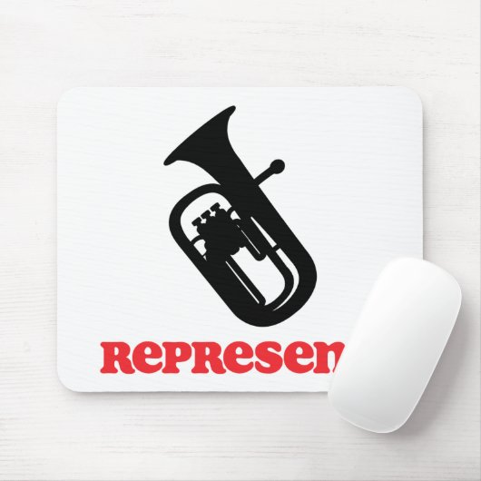 Baritone Representation Mousepad (Mit Mouse)