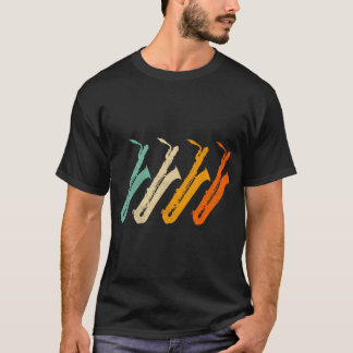 Baritone Saxophon für Bari Saxophonist T-Shirt