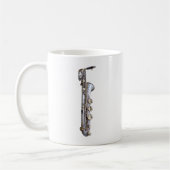 Baritone Saxophon Kaffeetasse (Links)