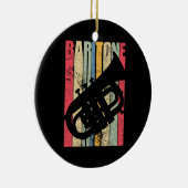 Baritone Saxophone Horn Marching Band Major Gear L Keramik Ornament (Rechts)