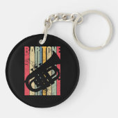 Baritone Saxophone Horn Marching Band Major Gear L Schlüsselanhänger (Rückseite)