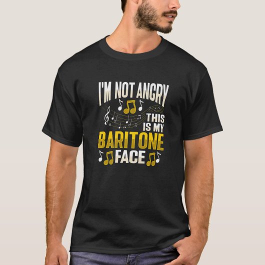 Baritone Voice Design for a Choir Member Premium T-Shirt (Vorderseite)