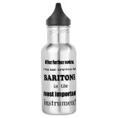 Baritone wichtigstes Instrument Edelstahlflasche (Links)