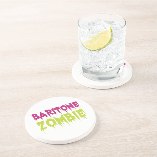 Baritone Zombie Untersetzer (Seite)