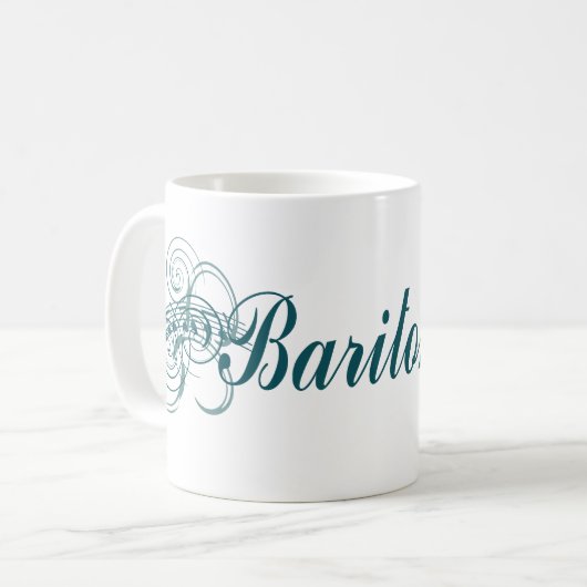 Baritones Kaffeetasse (Vorderseite Links)