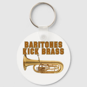 Baritones Kick Brass Schlüsselanhänger