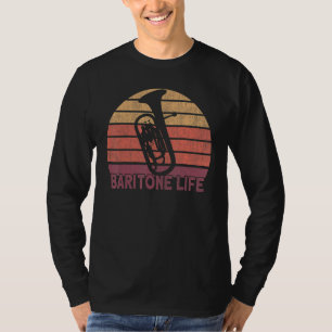 Baritonhorn Euphonium Baritonspieler T-Shirt