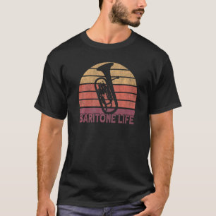 Baritonhorn Euphonium Baritonspieler T-Shirt