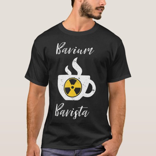 Barium Barista Funny Radiology Techniker Krass Tec T-Shirt (Vorderseite)