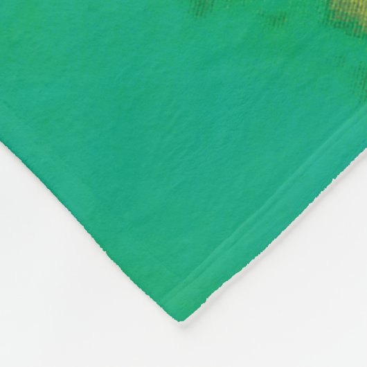 Barium Kaleidoscope Fleece Blanket (Ecke)